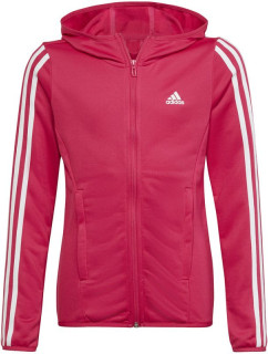 Adidas Designed 2 Move 3-Stripes Hoodie Full Zip Jr HM4485 Mikina s kapucňou