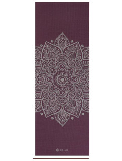 Podložka na jogu Gaiam Midnight Plum Sundial Flower 5 mm 65734