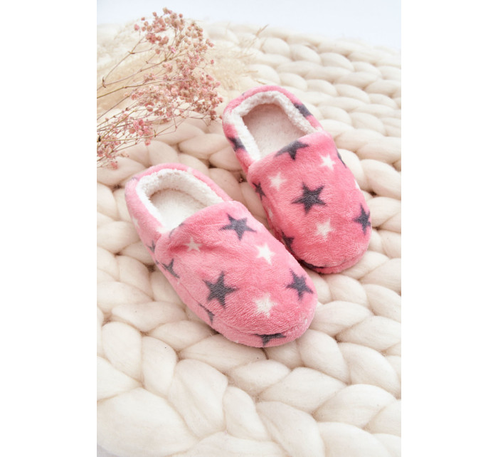 Detské zateplené ponožky Stars Pink Meyra