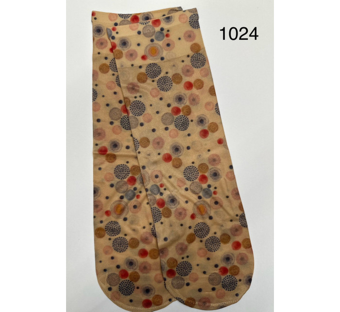 Dámske ponožky s potlačou 1024
