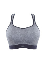 Športová podprsenka Non Wired Bra charcoal marl 7341B