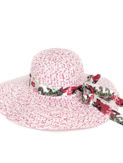 Dámsky klobúk Art Of Polo Hat sk20150 White/Raspberry