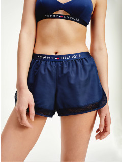 Dámske šortky UW0UW02153-CUN modrá - Tommy Hilfiger