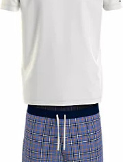 Pánske pyžamo SS WOVEN PJ SET DRAWSTRING UM0UM031710U8 - Tommy Hilfiger