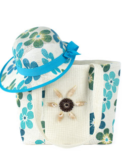 Art Of Polo Set tr22103 White/Teal