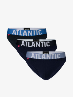 Pánske nohavičky ATLANTIC Sport 3Pack - modré