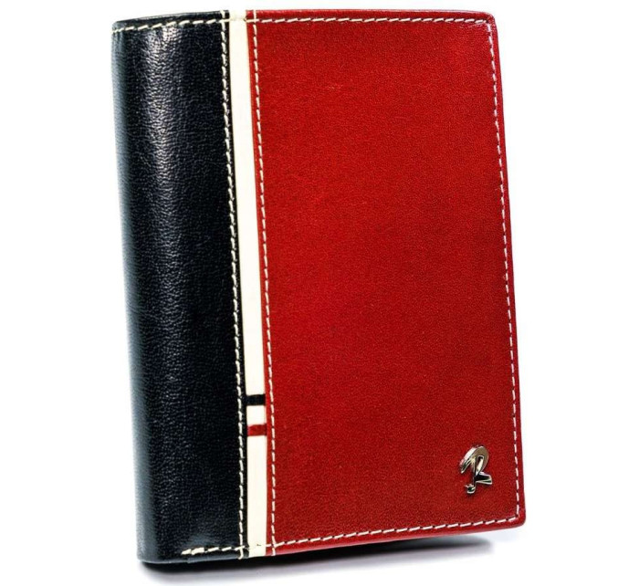Pánske peňaženky [DH] 326 RBA D BLACK RED čierna