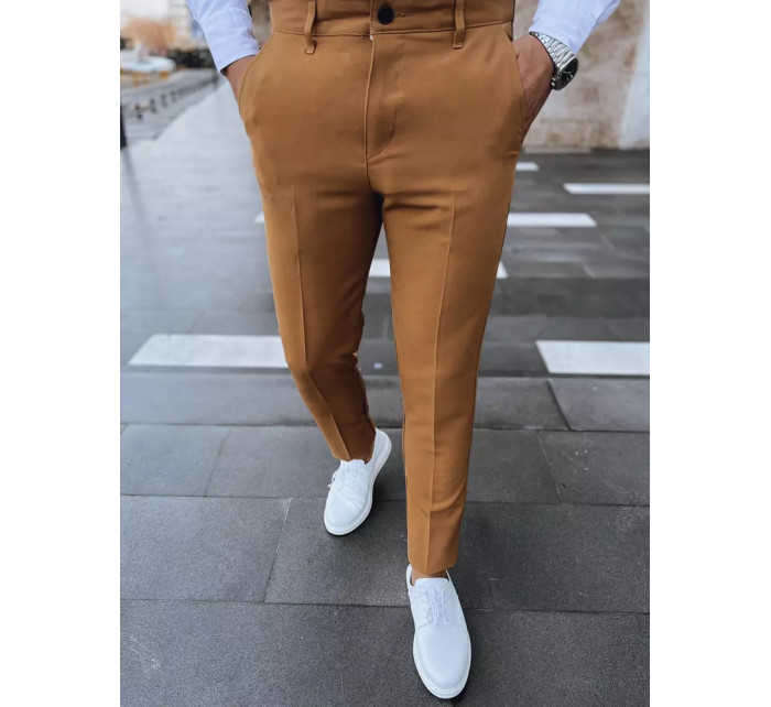 Jednofarebné ťavie nohavice Dstreet UX3974 pre mužov
