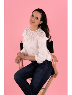 Blúzka Hiron White - Merribel
