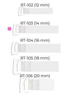 Silikónové ramienka Julimex 14mm RT 103