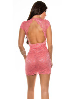 Sexy KouCla laced minidress backless!