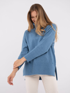 Volcano Sweater S-Hebe Blue Melange