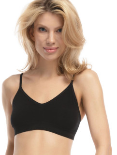 Dámsky športový top Bamboo Bralette black - JULIMEX