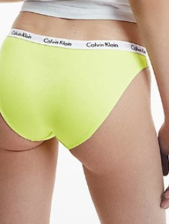 Dámske nohavičky D1618E LT3 žltá - Calvin Klein