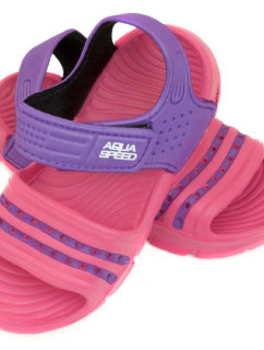 AQUA SPEED Papuče do bazéna Noli Pink/Purple