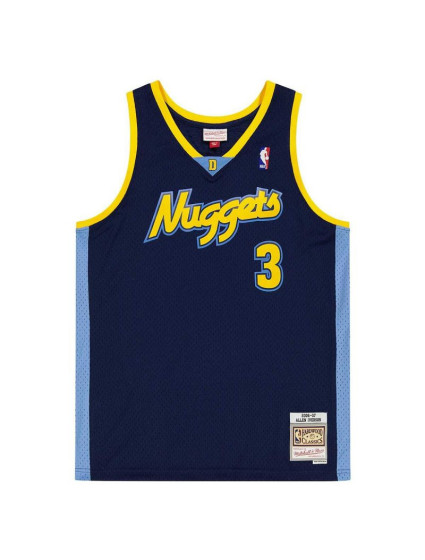 Mitchell & Ness Pánska NBA Denver Nuggets Allen Iverson SMJY4205-DNU06AIVASBL