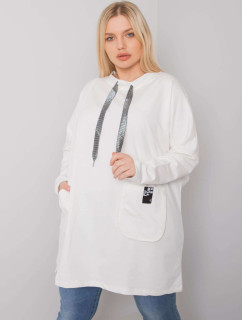 Tunika Ecru plus size s kapsami