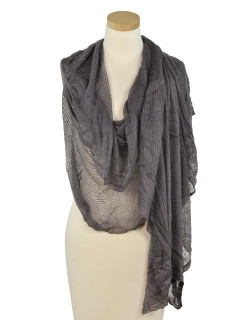 Scarf model 20678165 Graphite - Art of polo