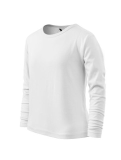 Tričko Malfini Fit-T LS Jr MLI-12100 white