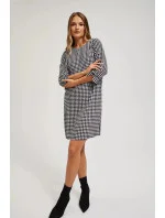 Houndstooth šaty