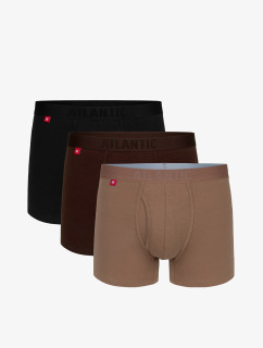 Pánské boxerky ATLANTIC 3Pack - vícebarevné