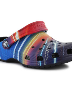 Unisex juniorská obuv s podrážkou Jr 208457-4LF Dark blue mix - Crocs