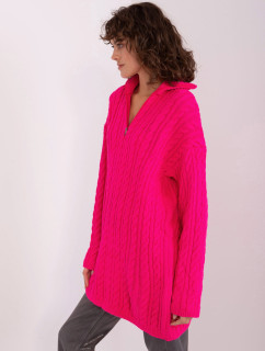 Jumper BA SW 0282.13P fluo ružová