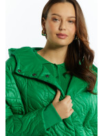 Monnari Bundy Dámska bunda s kapucňou Bottle Green