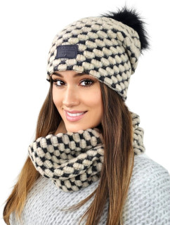 Hat&Scarf model 19142513 Béžová - Kamea