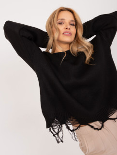 Jumper BA SW 0559.26 čierna farba