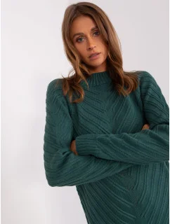 BA SW 8013 jumper.14P tmavo zelená
