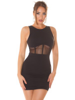 Sexy Party Minidress with mesh details