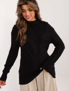 Jumper BA SW 0574.44 čierny