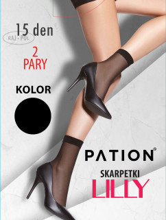 Raj-Pol Ponožky Pation Lilly 15 DEN Black