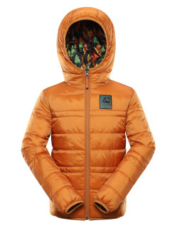 Dětská oboustranná bunda hi-therm ALPINE PRO EROMO golden oak varianta pb