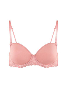 3D SPACER MOULDED PADDED BRA 12X343 Peach pink(394) - Simone Perele