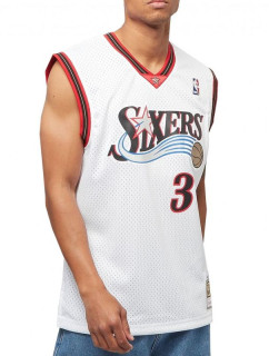 NBA Home Jersey   M SMJYGS182P76WHITAIV pánské model 19076908 - Mitchell & Ness