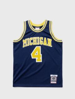 Mitchell & Ness NCAA Swingman Road Jersey Michigan1991 Chris Webber SMJY4437-UMI91CWEASBL Mr