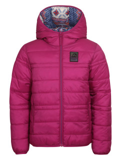 Dětská oboustranná bunda hi-therm ALPINE PRO MICHRO fuchsia red varianta pa