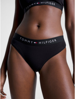 Dámske nohavičky TH ORIGINAL LOGO WAIST BRIEFS UW0UW04145BDS čierna - Tommy Hilfiger