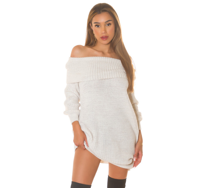 Sexy Koucla off-shoulder Knit Dress