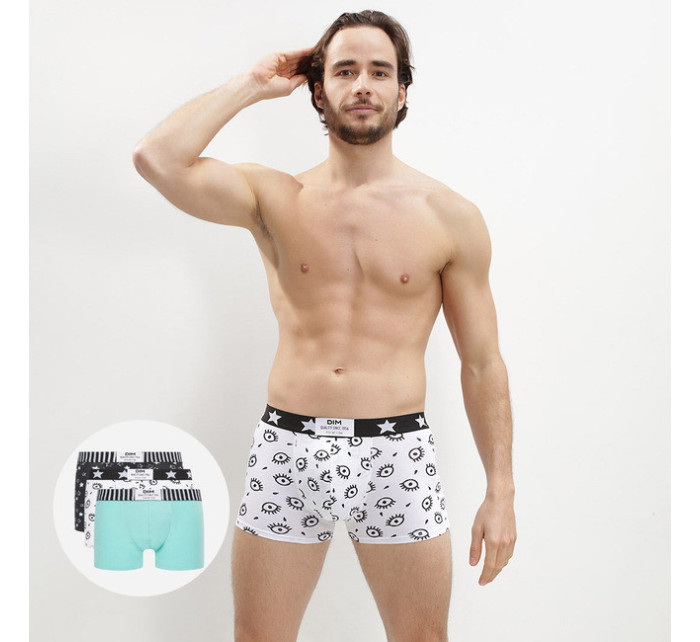 Pánské módní boxerky 3 ks model 17117204 BOXER 3x  bílá - DIM