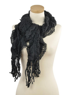 Art Of Polo Scarf sz0420-6 Graphite