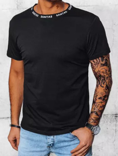 Pánske tričko s čiernou potlačou Dstreet RX5026