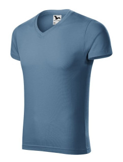 Malfini Slim Fit tričko s výstřihem do V M MLI-14660 pánské