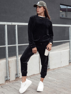 Dámsky velúrový set URBANVELVET black Dstreet AY1063