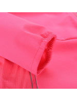 Dámska softshellová bunda s membránou ALPINE PRO MULTA neon knockout pink