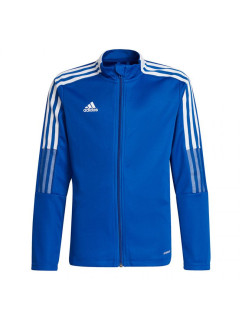 Detská futbalová mikina Tiro 21 Track GM7315 modrá - Adidas