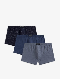 Pánske boxerky ATLANTIC 3Pack - viacfarebné