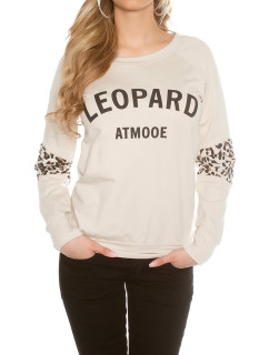 Trendy KouCla sweater "Leopard"